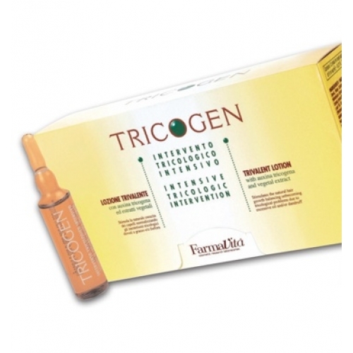 Лосьон трихологического воздействия (перхоть, жирность, выпадение) Tricogen 12*8ml