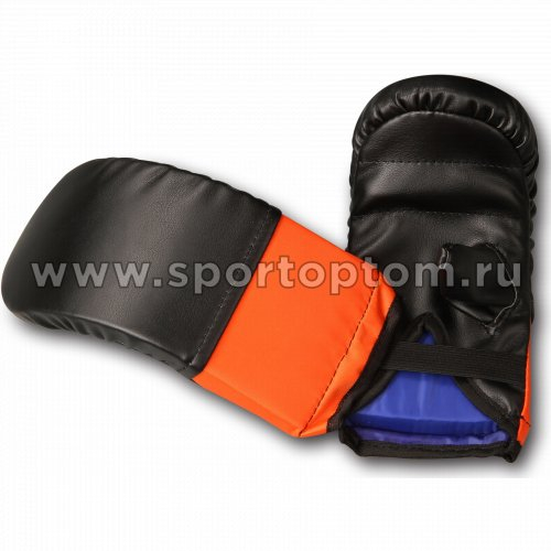 Мешок боксерский + перчатки SM-110 6 Синий