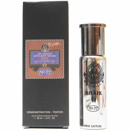 Тестер Opulent Shaik Blue №77 for Men 30 ml (копия)