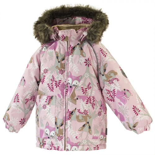17210030-81813-086 Куртка для малышей VIRGO, розовый с принтом 81813, размер 86