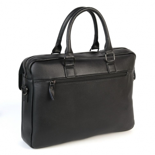Мужская сумка-портфель из эко кожи 2812 Блек