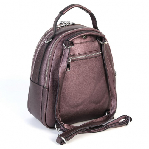 Женский кожаный рюкзак К-2075-208 Ред Браун
