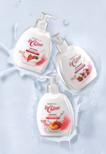 Крем-мыло для рук питательное «Роскошная мягкость» La Creme