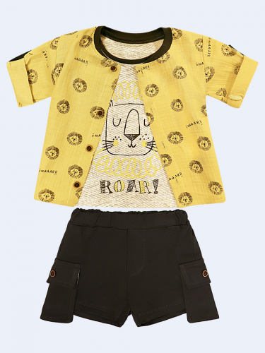 Комплект для мальчика: футболка, рубашка и шорты HP1275