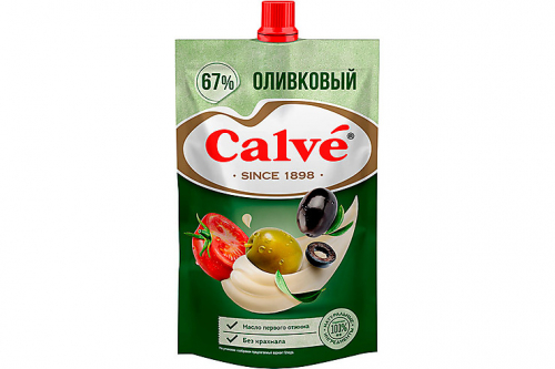 «Calve», майонез «Оливковый» 67%, 200 г