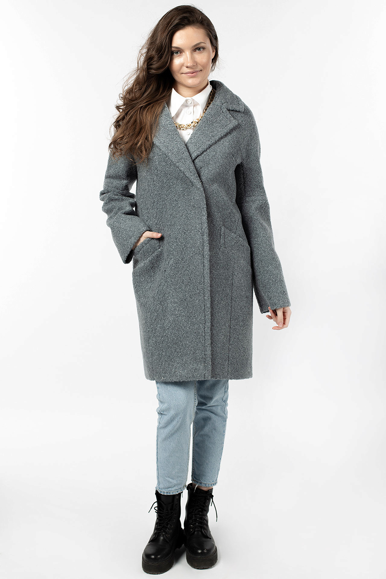 01-10274 Пальто женское демисезонное