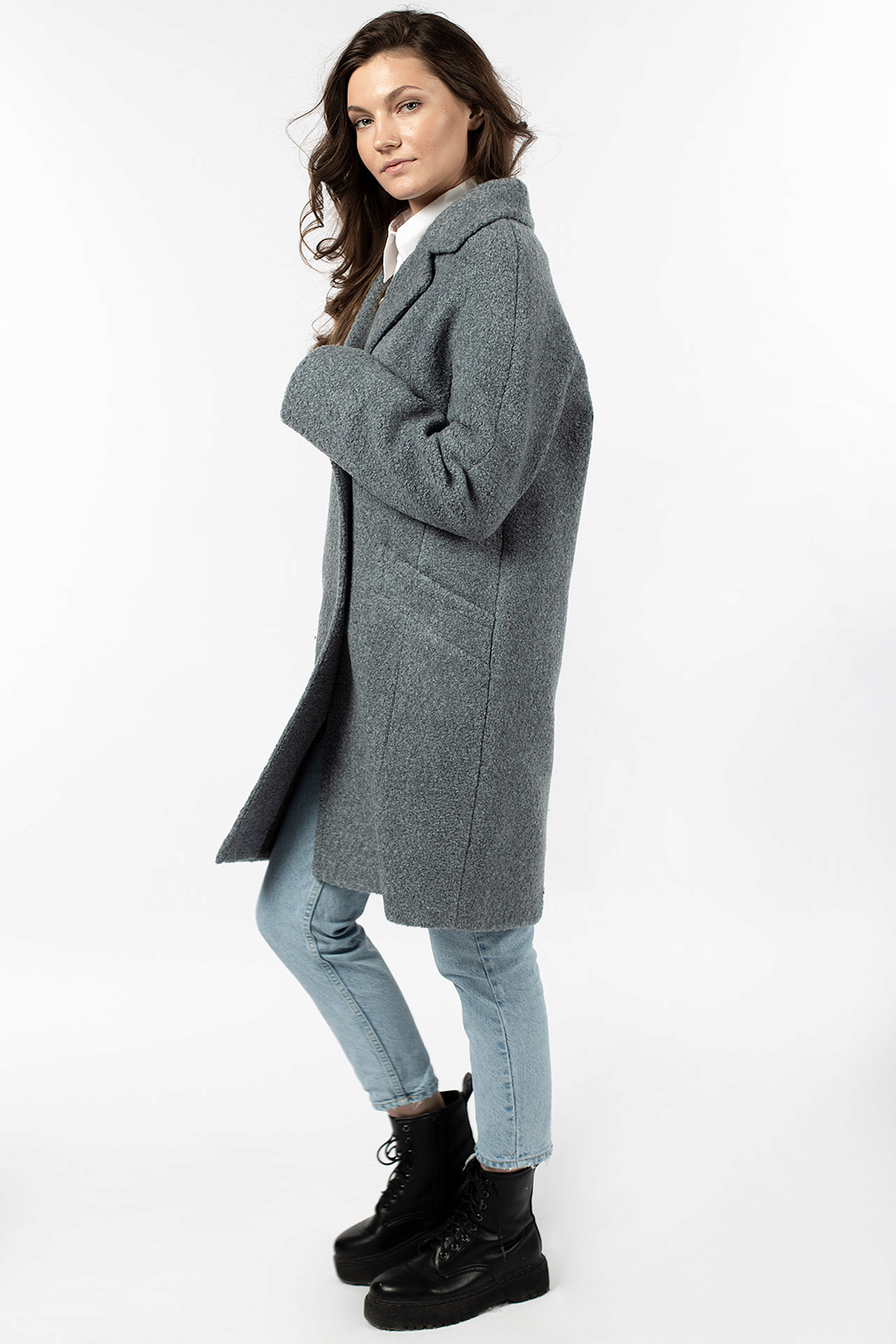 01-10274 Пальто женское демисезонное