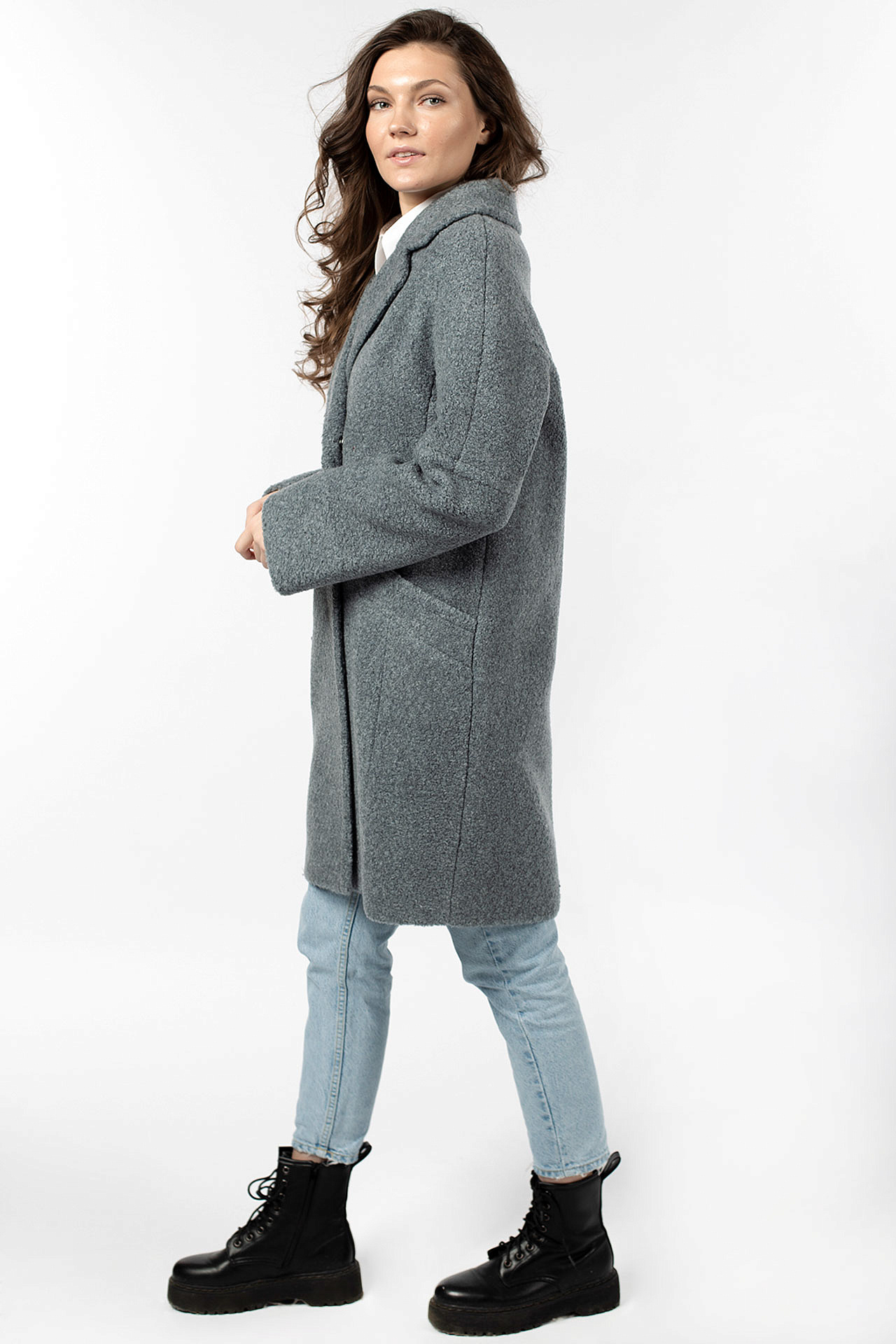 01-10274 Пальто женское демисезонное