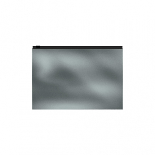 22р. 30р.Zip-пакет пластиковый ErichKrause® Glossy Ice Metallic, B5, непрозрачный, серебряный (в пакете по 12 шт.)