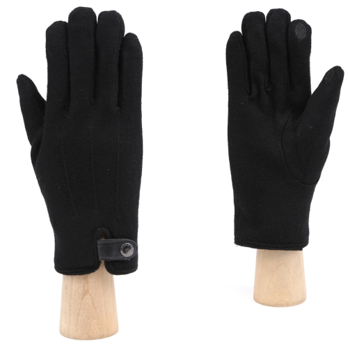 Мужские перчатки, 90% шерсть 10% эластан, FABRETTI JMG1-1