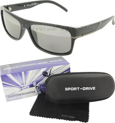 680р.   844р.2708-s-PL+AR очки для вод. Sport-drive (+футл.) col. 5/1, линза сер.