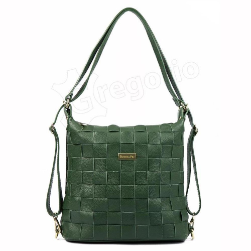 419-049 сумка жен кожа ciemny zielony