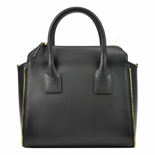 SA23 сумка жен кожа черный