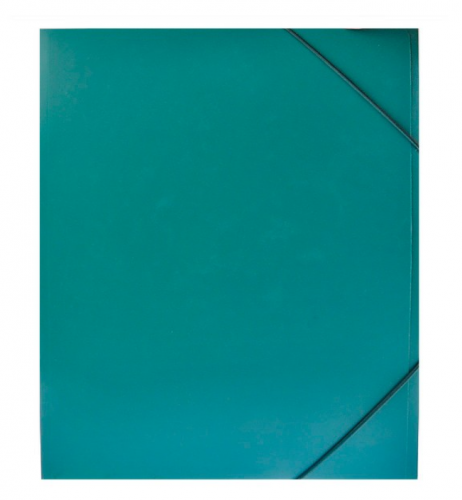Папка на резинках А4 толщина пластика 0,45мм ширина корешка 37мм цвет зеленый ATTOMEX 3070401 Код товара: 316277