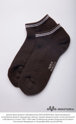 Носки спортивные из монгольской шерсти          (арт. 01151)
