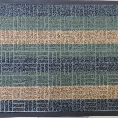 Придверный коврик на резиновой основе, (прямоуг. 60*90), арт. К-606, в ассортименте
