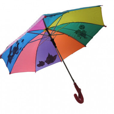 Зонт-трость детский полуавтомат 