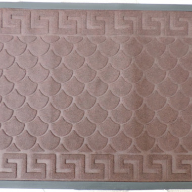 Придверный коврик на резиновой основе, (прямоуг. 60*90), арт. К-606, в ассортименте
