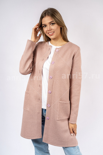 Кардиган роз.дым