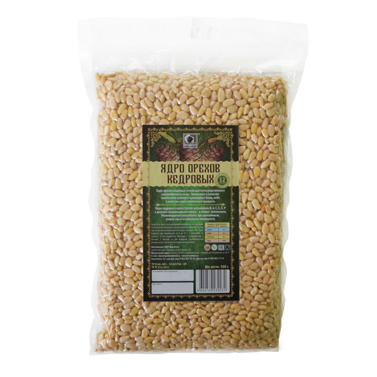 Кедровые орехи очищенные Ozon