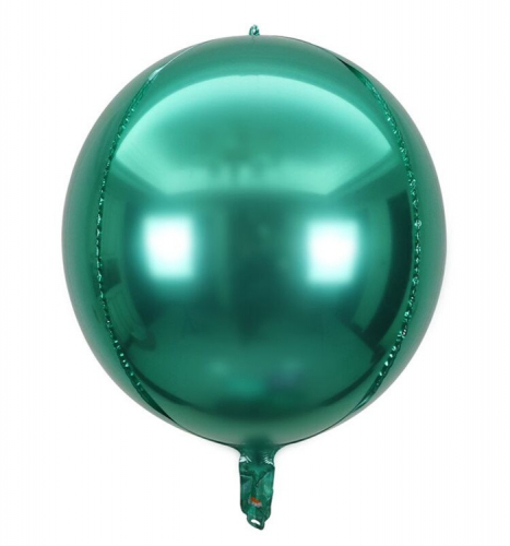 В0108В шар фольга сфера зелен32\81