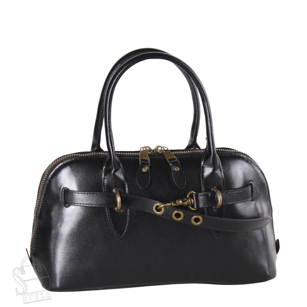 Сумка женская кожаная 5008NN black Natale Navetta