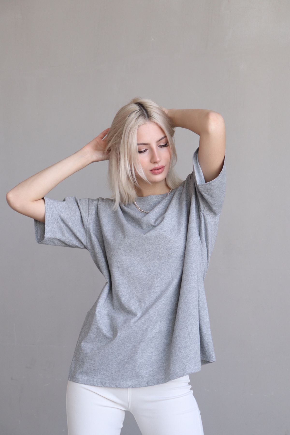 7121 Футболка базовая oversize