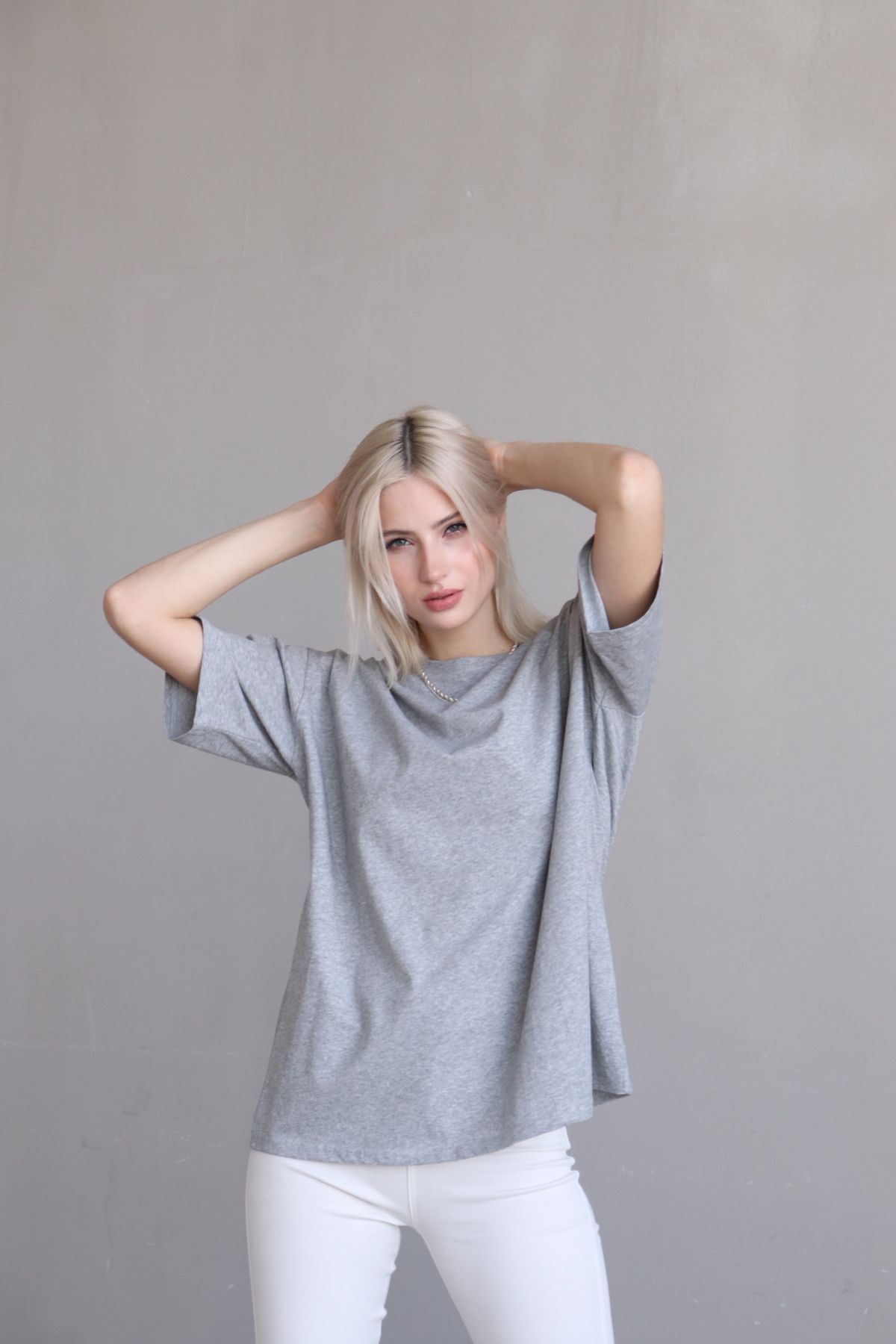 7121 Футболка базовая oversize