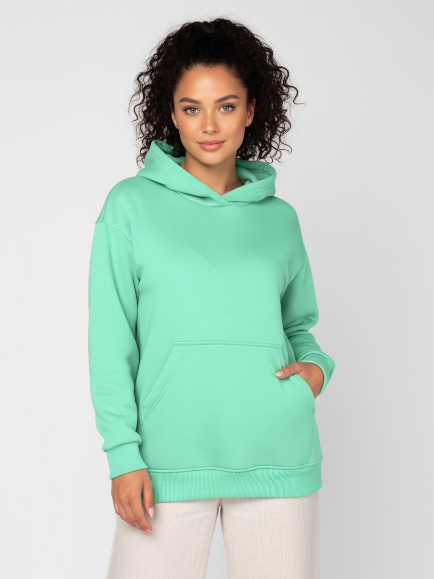 Толстовка женская футер начес 3-х нитка пенье