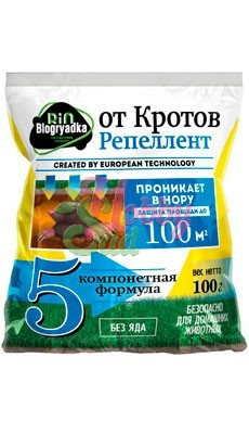 Биопрепарат от кротов (100 г) Biogryadka. БиоГрядка