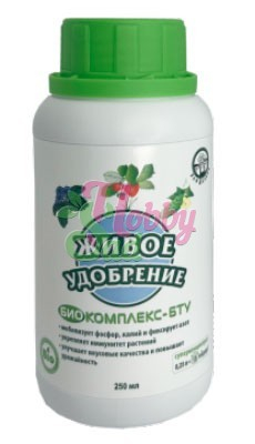 ЭкоДачник Живое Удобрение Биокомплекс-БТУ Универсальное 2 марка (0,25 л ...