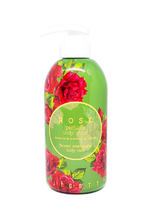 291р. 415р.  до 07.25  Парфюмированный лосьон для тела с розой Jigott Rose Perfume Body Lotion 500мл