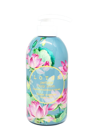  Лосьон для тела парфюмированный с экстрактом лотоса Jigott Lotus Perfume Body Lotion, 500ml