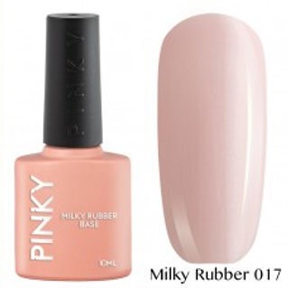 Камуфлирующая база Pinky rubber base milky 17 , 10мл