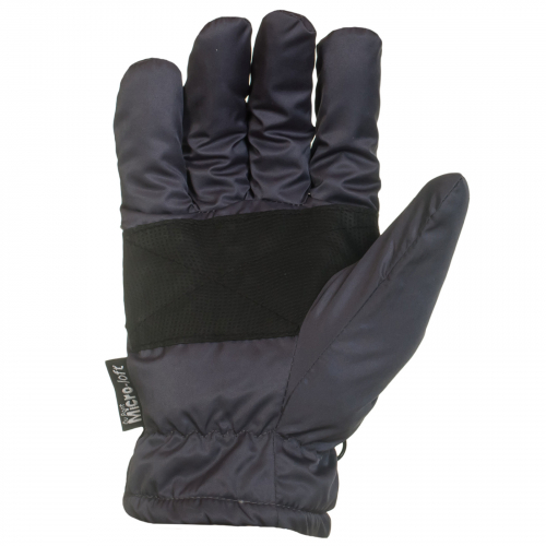 Непродуваемые перчатки с черными вставками на ладонях для спецоперации   - супертеплая модель повышенной износостойкости №104