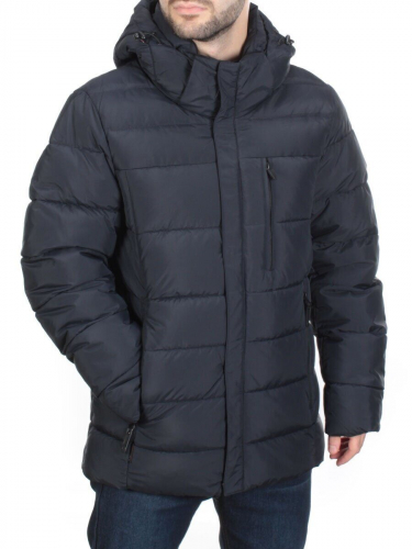 4018 INK BLUE Куртка мужская зимняя ROMADA (200 гр. холлофайбер) размер 50