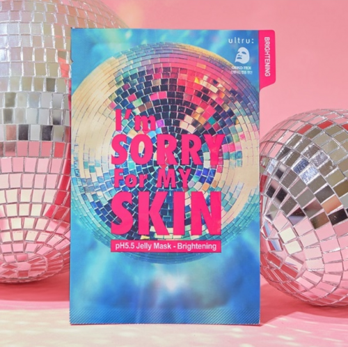 ULTRU / Тканевая маска I'm Sorry For My Skin  pH5.5Jelly Mask Relaxing, 33 мл./10шт.