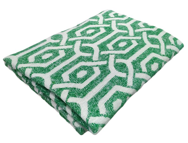 Одеяло 2,0 сп байковое жаккардовое №37