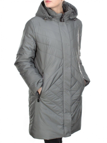 93-613M DARK GRAY Куртка зимняя женская LANKON (200 гр. холлофайбера) размер 50