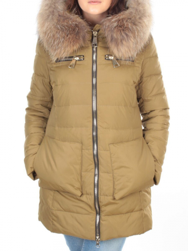 Q150422 Пальто зимнее женское (200 гр. холлофайбера) размер 42