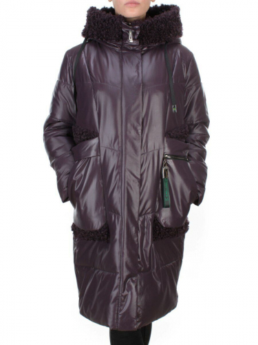 21-985 VIOLET Пальто зимнее женское AIKESDFRS (200 гр. холлофайбера) размер 48