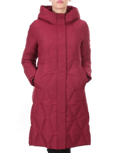 2158 VINOUS Пальто зимнее облегченное женское YINGPENG (150 гр .холлофайбер) размер 42