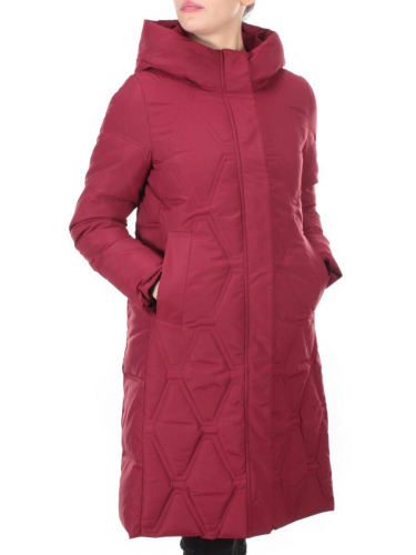 2158 VINOUS Пальто зимнее облегченное женское YINGPENG (150 гр .холлофайбер) размер 42