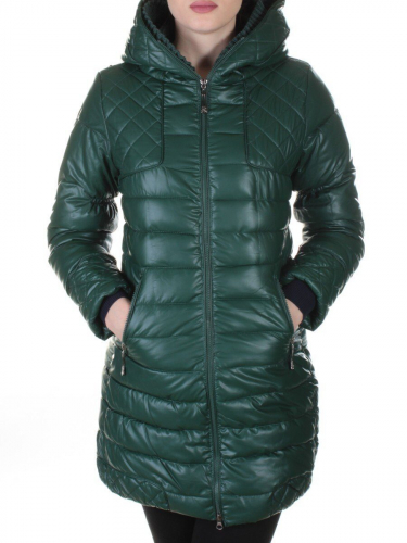 MY365 Пальто стеганое из эко-кожи My 365 fashion размер 2XL - 44 российский