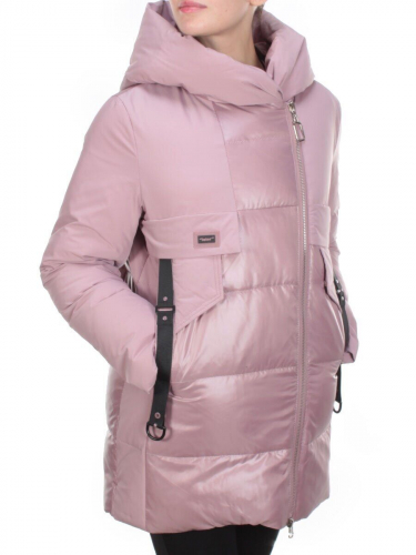 YM2115 PINK Куртка зимняя женская MAYYIYA (200 гр. холлофайбера) размер 48