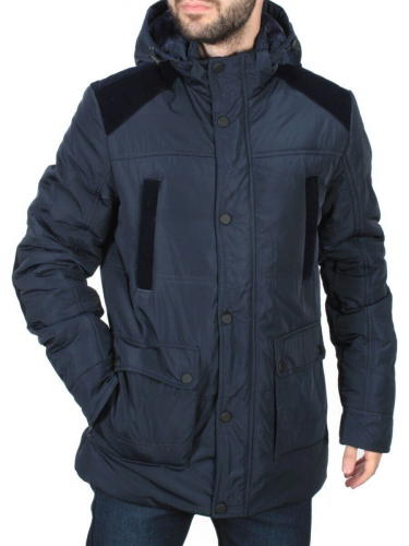 J97051 DEEP BLUE Куртка мужская зимняя NEW B BEK (150 гр. холлофайбер) размер 50
