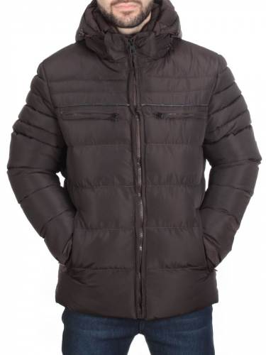 J8250 DK.COFFEE Куртка мужская зимняя NEW B BEK (150 гр. холлофайбер) размер XL - 50 российский