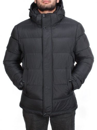 4020-HL BLACK Куртка мужская зимняя ROMADA (200 гр. холлофайбер) размеры 60-62-64-66-68-70