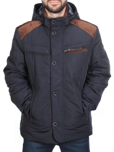 J8270 DEEP BLUE Куртка мужская зимняя NEW B BEK (150 гр. холлофайбер) размер M - 46 российский