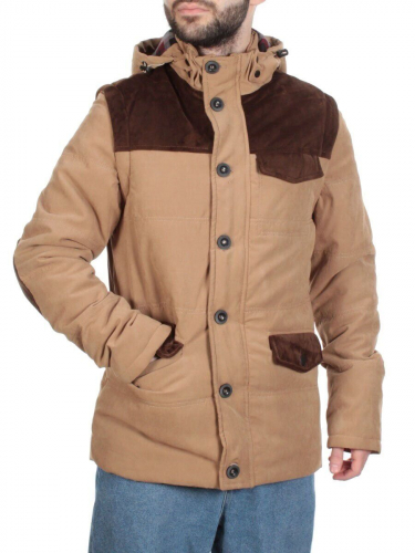 J830111 KHAKI/CAMEL Куртка-жилет мужская зимняя NEW B BEK (150 гр. синтепон) размеры 44-46-48-50-52